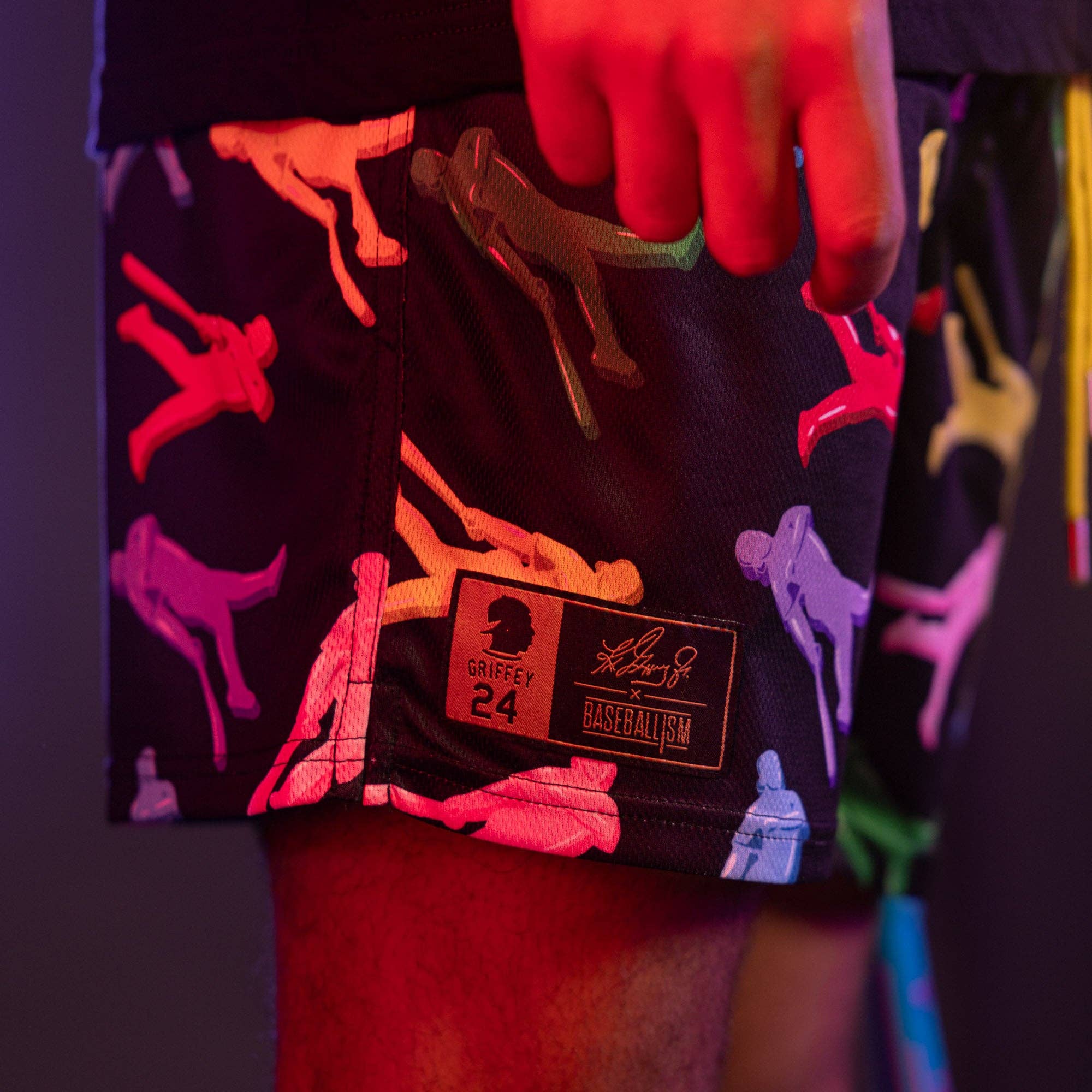 Baseballism - Vendita all'ingrosso Pantaloncini (non jeans) - Uomo - Griffey Jr. Sweet Swings Gummy Candy Diamond Air Mesh Shorts6