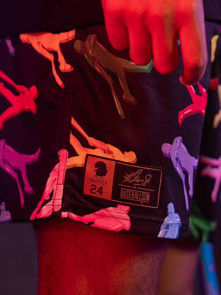 Baseballism - Vendita all'ingrosso Pantaloncini (non jeans) - Uomo - Griffey Jr. Sweet Swings Gummy Candy Diamond Air Mesh Shorts6