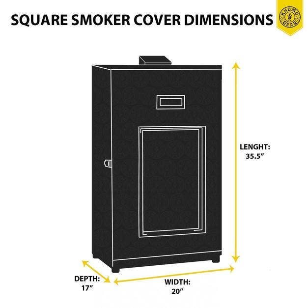 KHOMO GEAR - Wholesale Outdoor Grill Tools - Smoker Cover Protector Waterproof Square All Series1