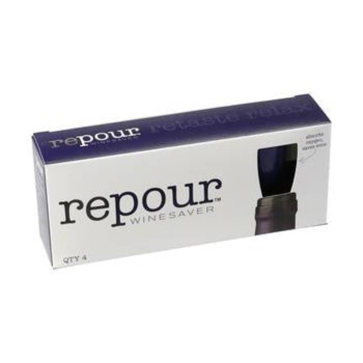 Repour - Wholesale Wine Stopper - 4-Pack of Repour