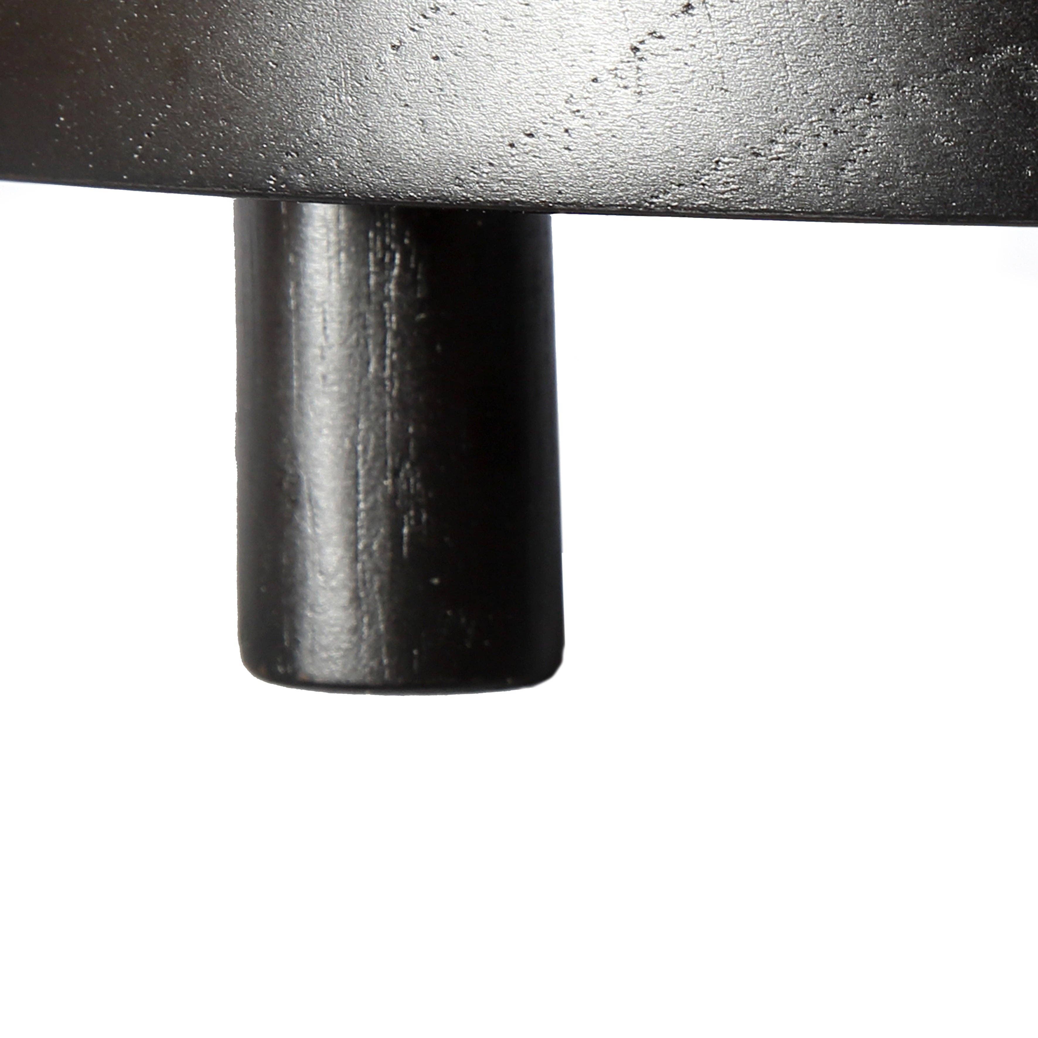 Bazar Bizar Living - Vendita all'ingrosso Alzate per torte - Alzata per dolci Bondi in legno di teak naturale nero - M2