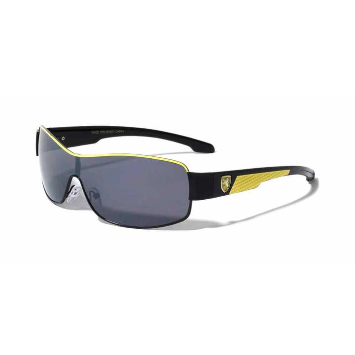 Sunrayzz Imports - Wholesale Sunglasses - Men's - Khan Shield Sports Sunglasses kn-m3905