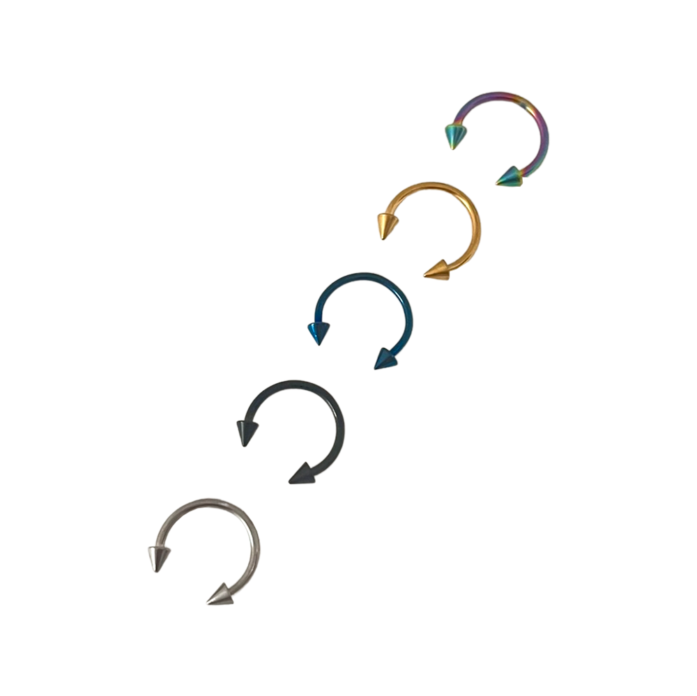 VIE - Wholesale Nose Ring - Horseshoe Nose Rings, Stainless Steel, Pack of 55
