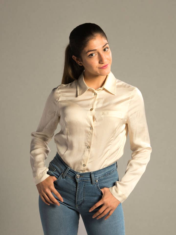 Satin-Hemd für den Großhandel von Nudal Clothing