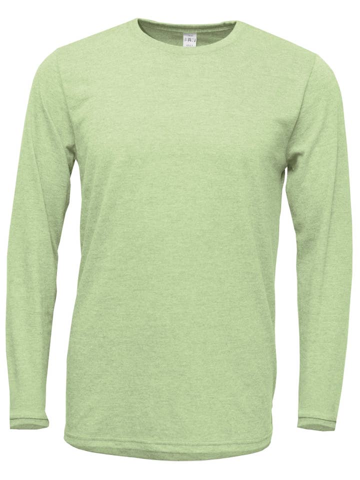 PC Activewear - Wholesale T-Shirt - Men's - 70/30 POLYESTER LONG SLEEVE TEE6
