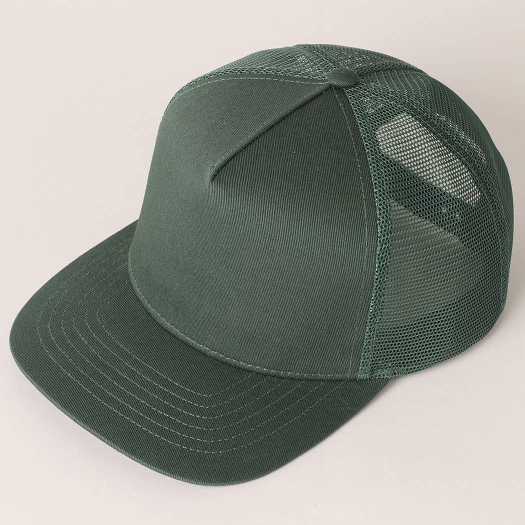 Fashion City – wholesale Truckerkeps – Unisex – Enfärgad bomullstruckerhatt med meshrygg29