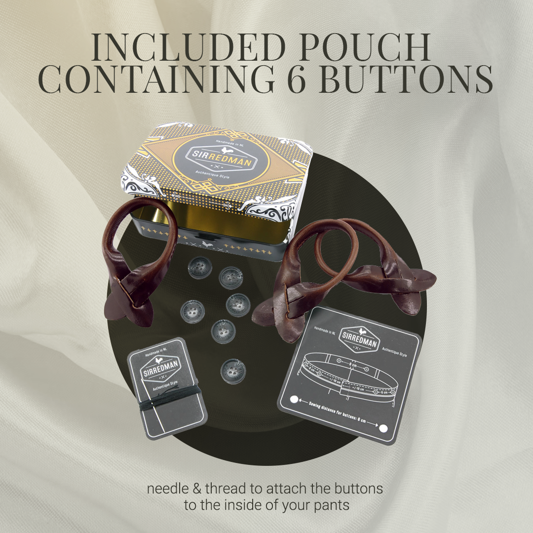 Sir Redman - Wholesale Suspenders - Men's - Sir Redman Combi Pack - Suspenders - Ochre3