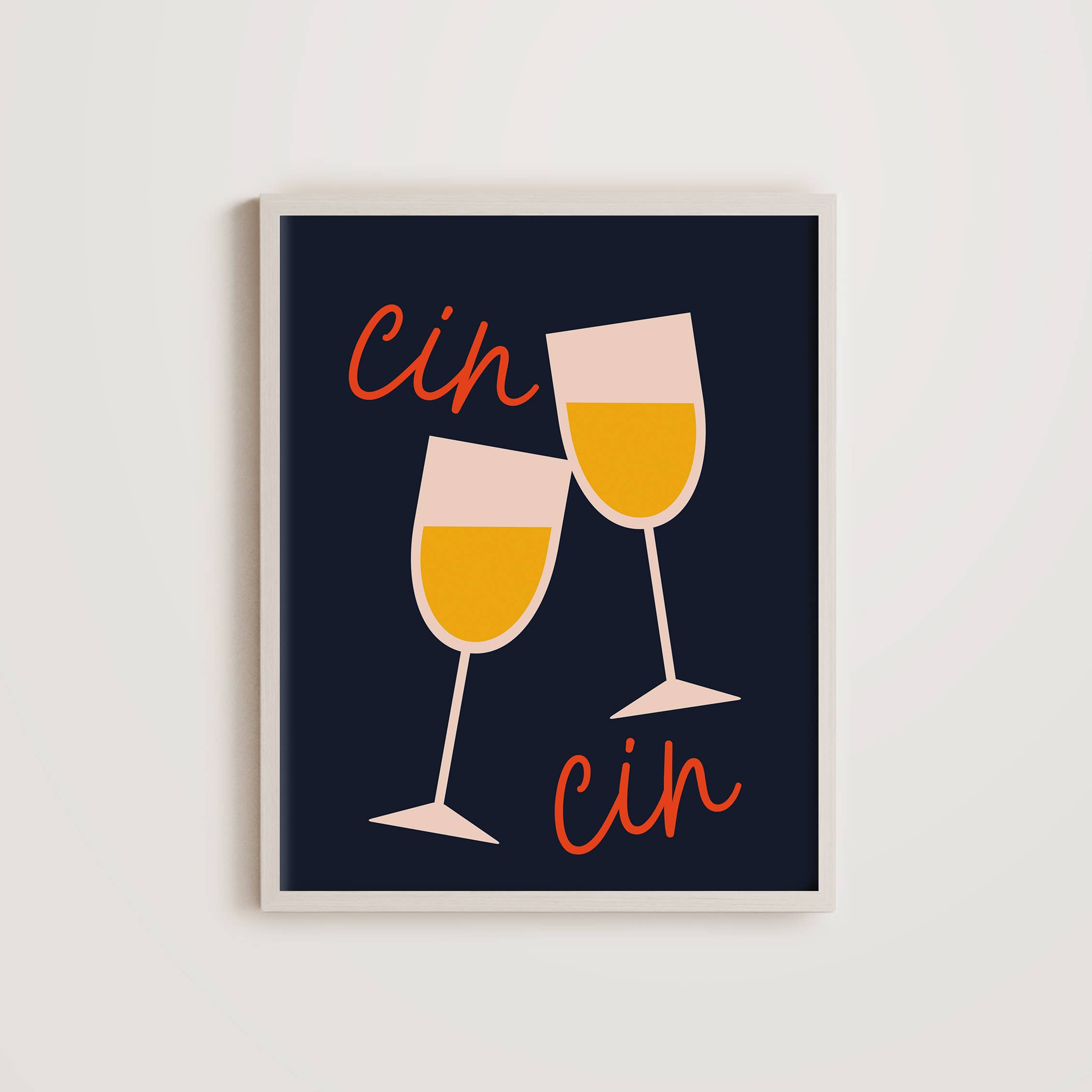 Graphic Factory - Wholesale Art Print - Cin Cin - Print