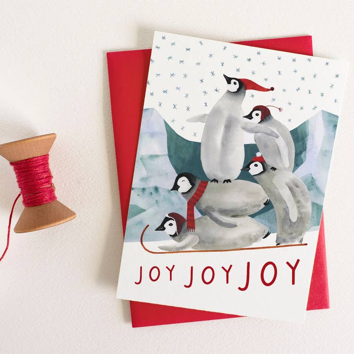 May We Fly – wholesale Julkort – Kälke Ride hälsningskort