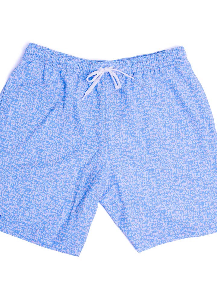 Captain and Cub - Venta al por mayor Bañador - Hombre - Bañador de hombre azul océano con motas