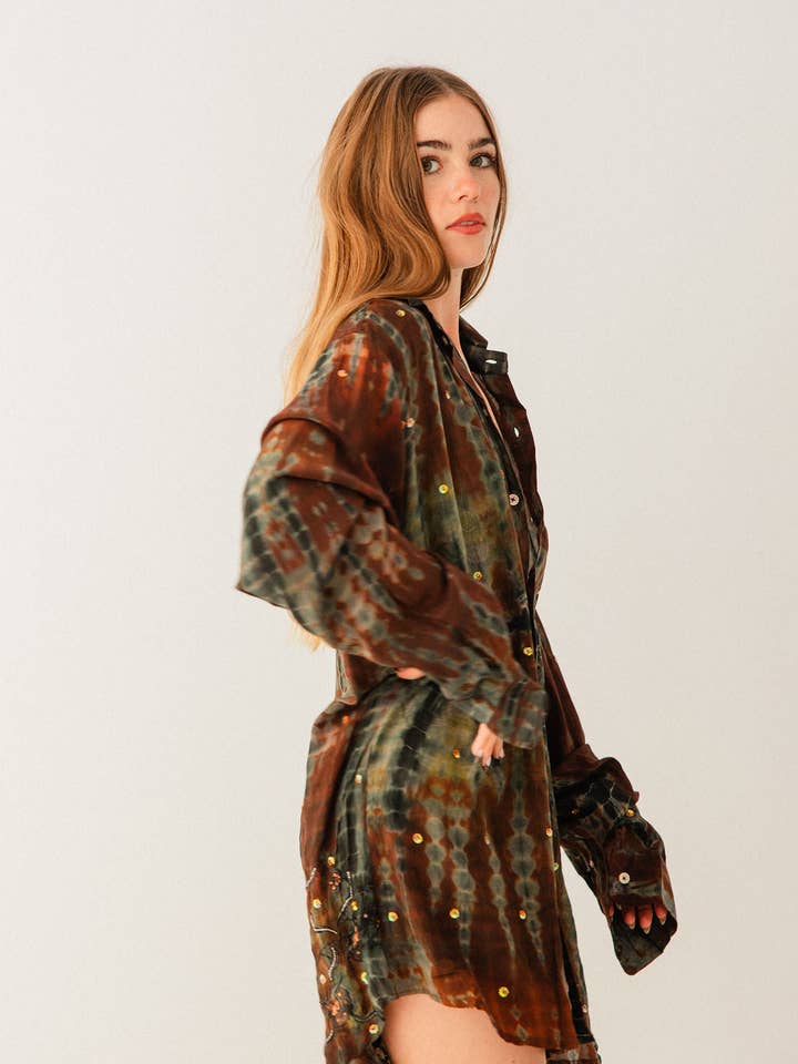 Boyfriend Shirt - Otto for wholesale by Sun Child