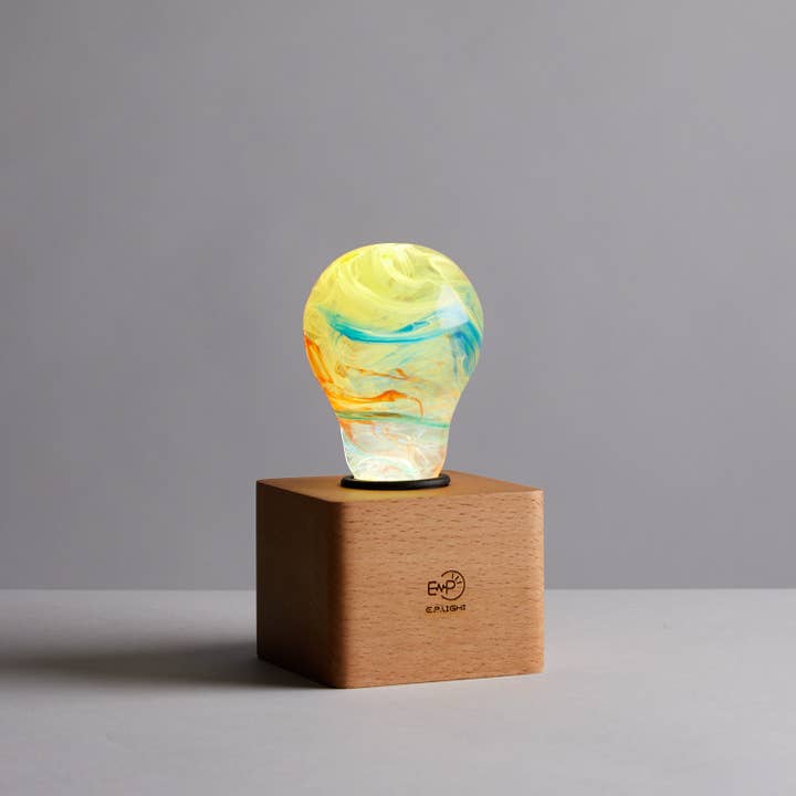 EP Design Lab - Wholesale Night Light - Handmade Fireworks LED Light Bulb Night Light
