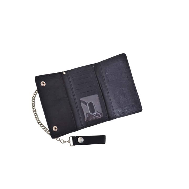 BLK 9086.00 - Biker Chain Wallet for wholesale on Faire2