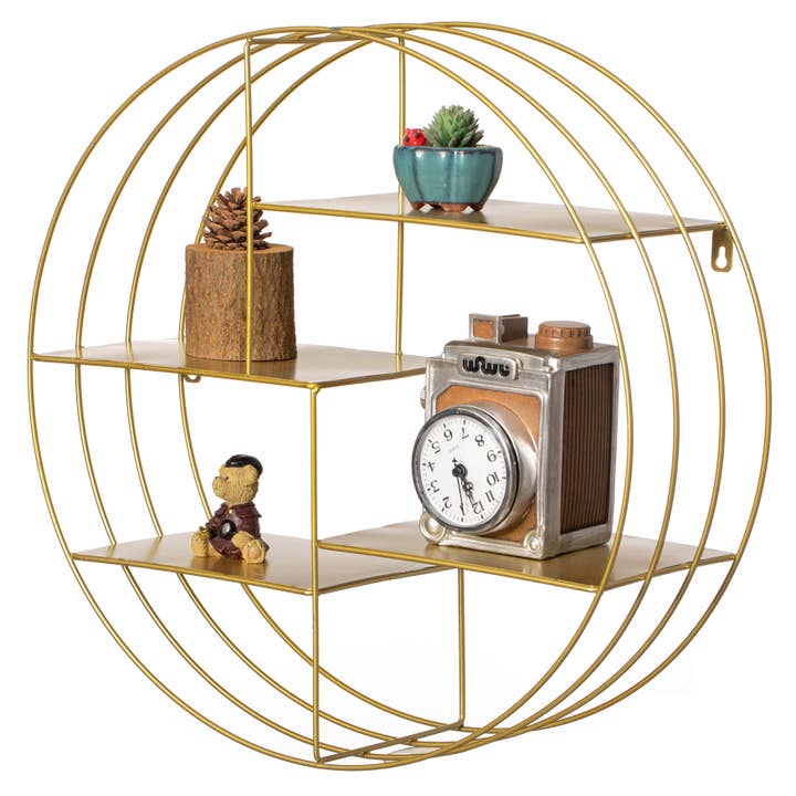 Quickway Imports – wholesale Wall-mounted shelf – Vintiquewise Modern Decorative Wall Shelves