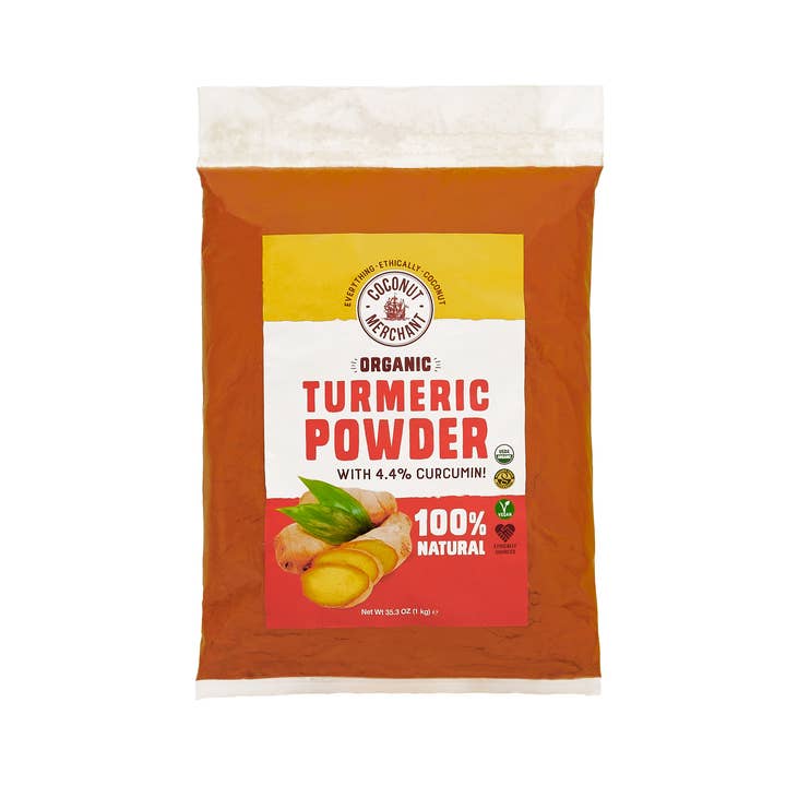 Organic Turmeric Powder - 1kg for wholesale by Coconut Merchant