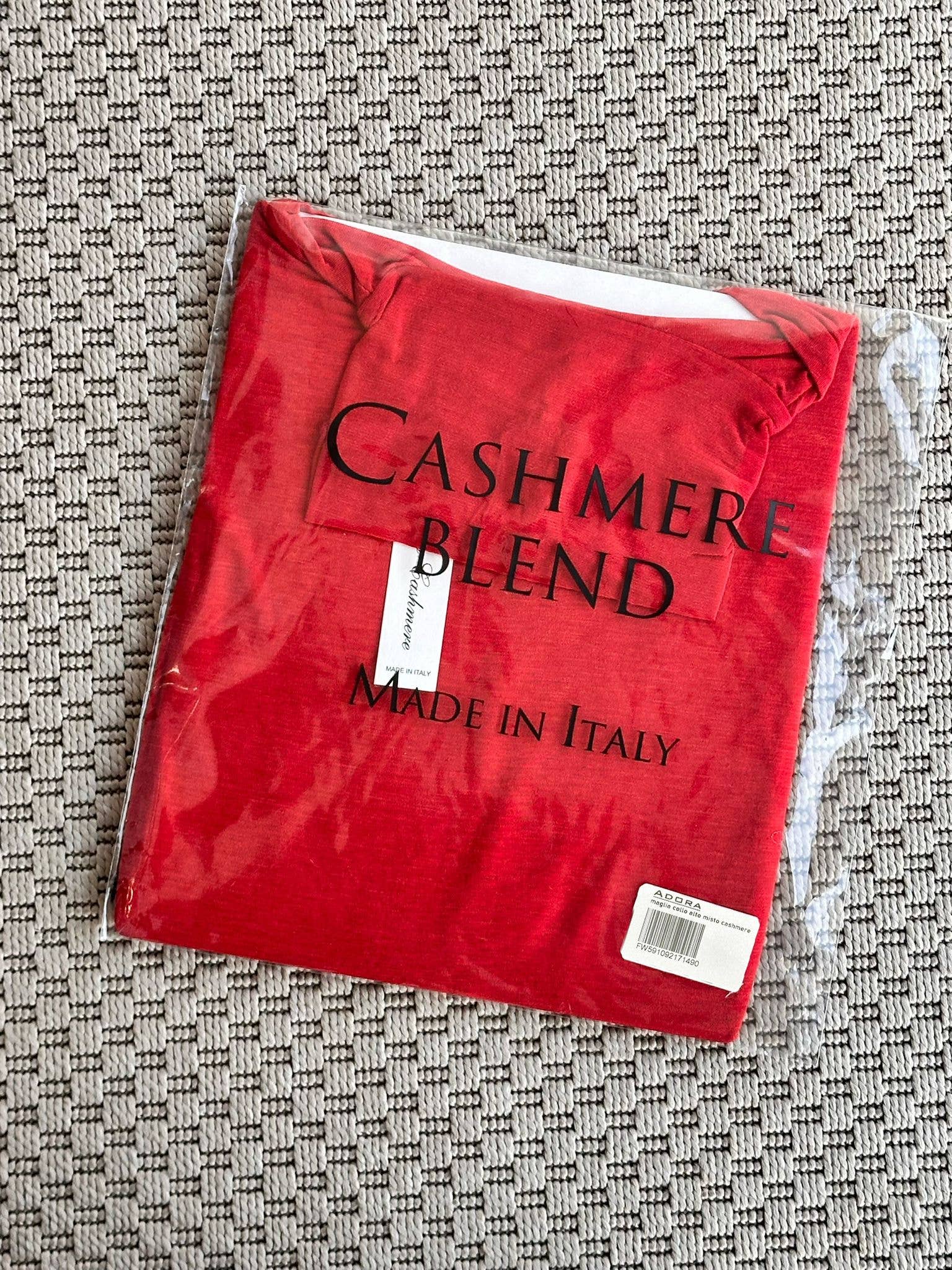 ADORA - Venta al por mayor Jersey corto de punto - Mujer - jersey de cuello alto mezcla de cachemira2