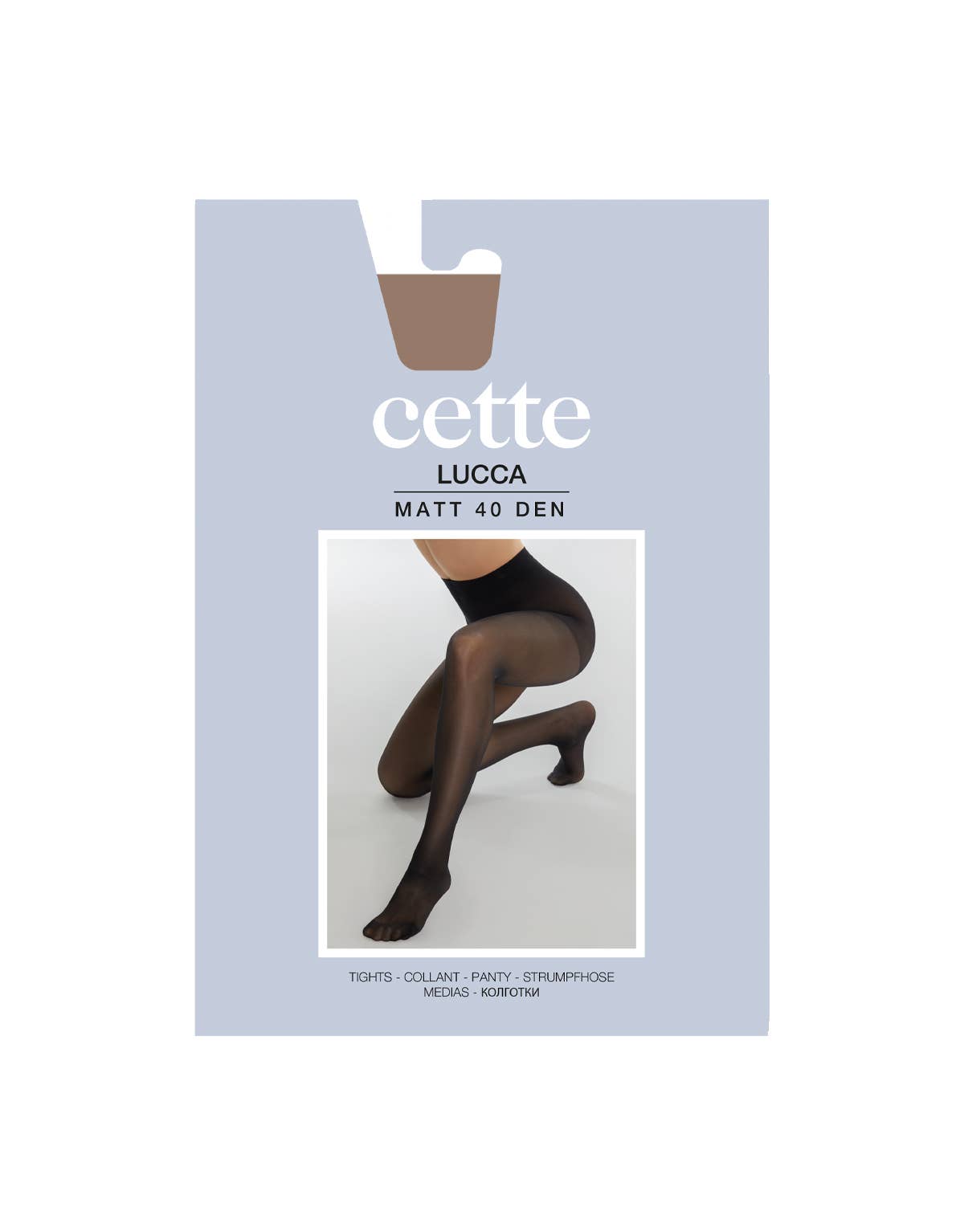 Cette – Collants - Mulher por atacado – Collants transparentes, LUCCA Collants transparentes 40 DEN, Tamanhos até 4XL0