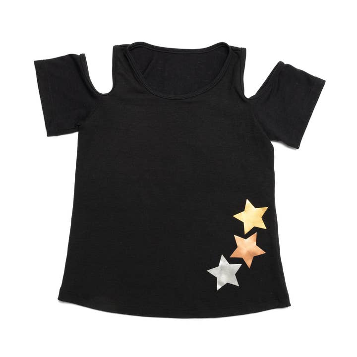 Camicia a tre stelle per la vendita all'ingrosso da parte di Love Trendz Girls