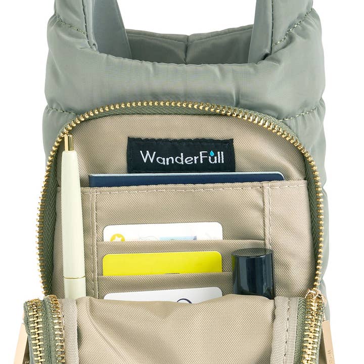 WanderFull - Wholesale Crossbody Bag - Women's - Sage Green HydroBag®3