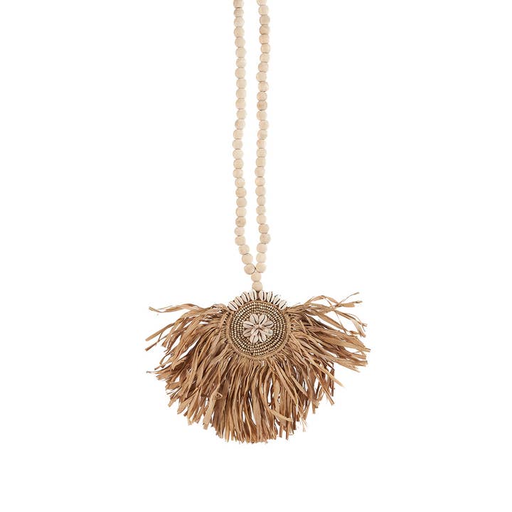 The Raffia Tajoe Tassel - Natural for wholesale by Bazar Bizar Living