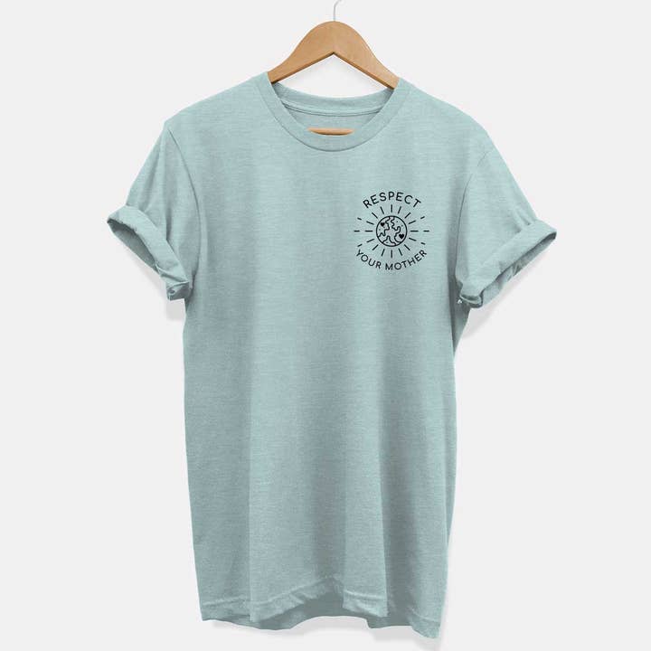 Respektera ditt moderhörn etisk vegansk t-shirt (unisex) för wholesale av VO