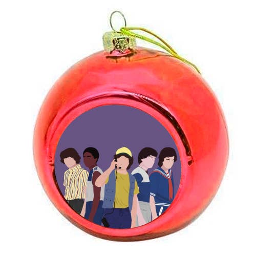 ART WOW – Engroshandel Pynt – Julekugler 'Stranger Things Boys'