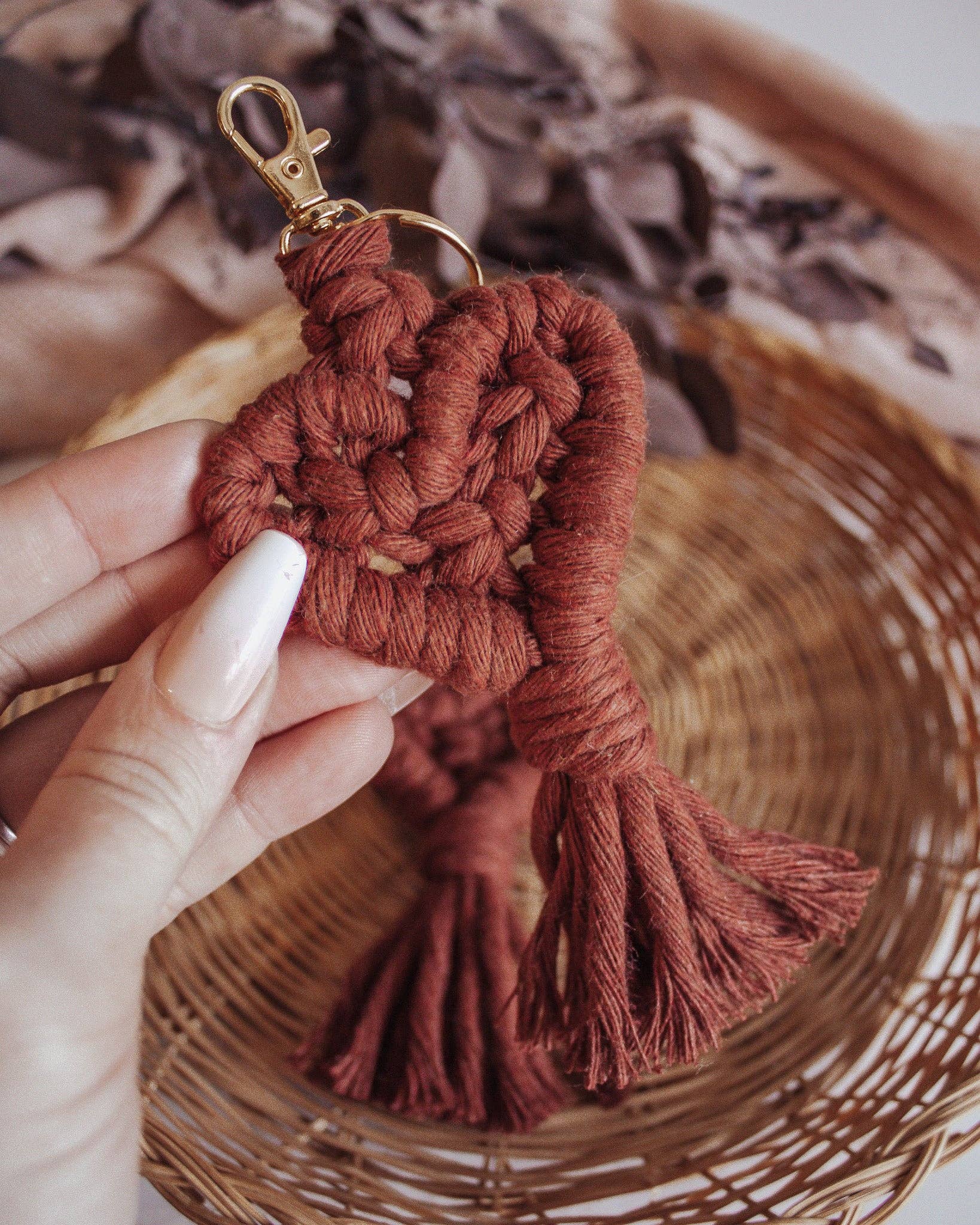 Modern Bo Studio – wholesale Keychain – Women's – Heart Keychain / Bag Charm4