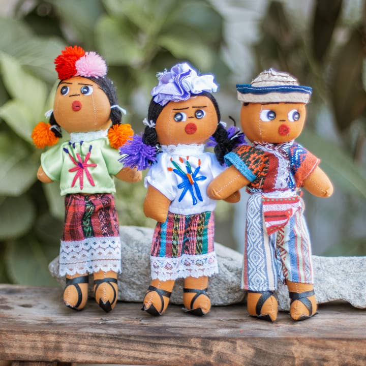 Guatemalan Mayan Doll for wholesale by Tipico Tico