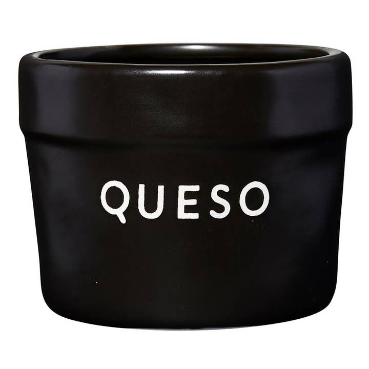 Santa Barbara Design Studio by Creative Brands - Wholesale Bowl - Black Ceramic Queso Bowl