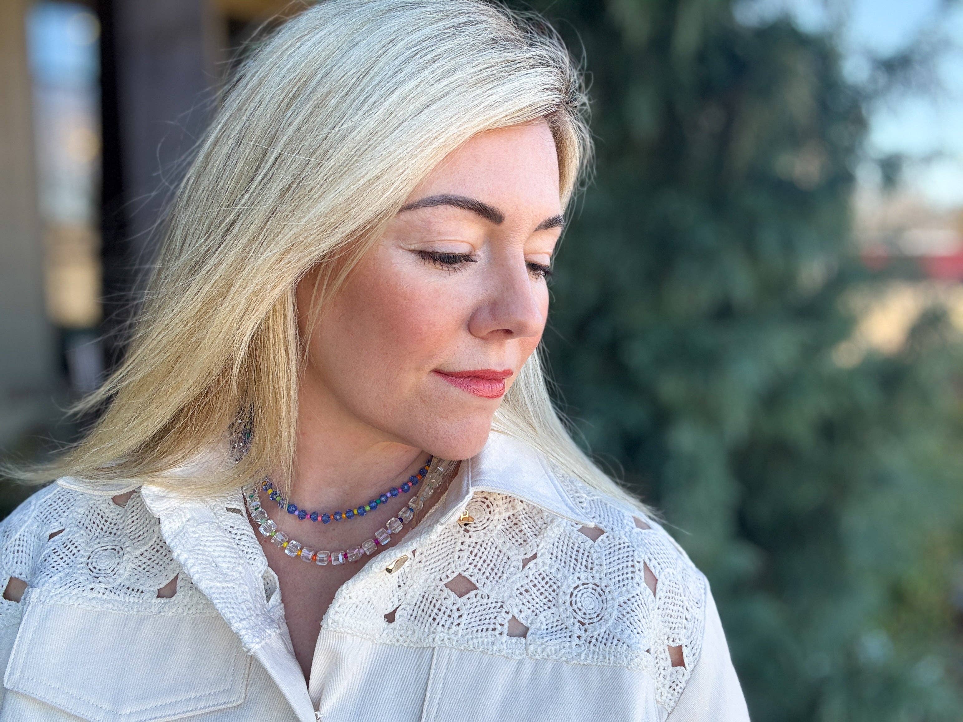 Taylor Elliott Designs – wholesale Beaded/pearl necklace – Jenn Necklace - Min. 2 (N-10)6