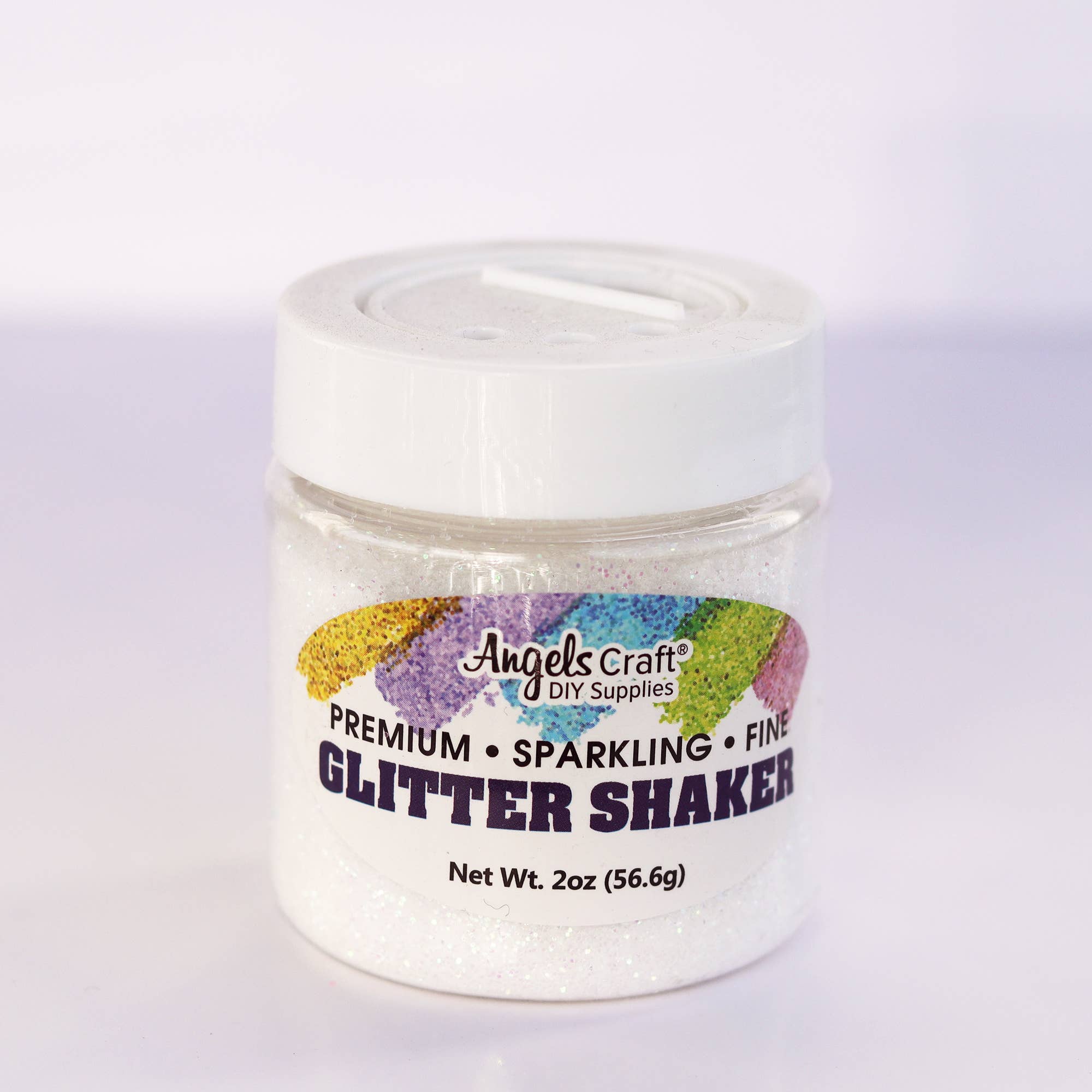 Angels Craft - Vendita all'ingrosso Glitter - Confezione da 12 barattoli di glitter shaker in 6 colori neon assortiti7