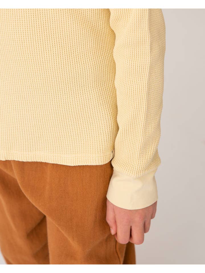 Matona - Vente T-shirt – enfant - Basique à manches longues crème5