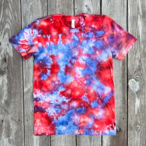Red, White, and Blue Tie Dye T-Shirts and More - Wholesale - Tie