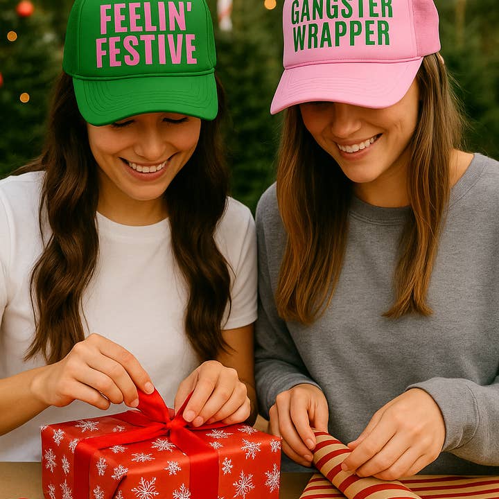 Holiday Trucker Hat Collection and other Purchase Wholesale high quality trucker hats. Free Returns & Net 60 Terms on Faire trending on Faire.