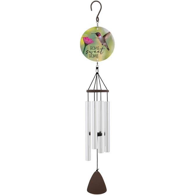 Wholesale Jacob's Silhouette Wind Chime, Hummingbird for your store - Faire
