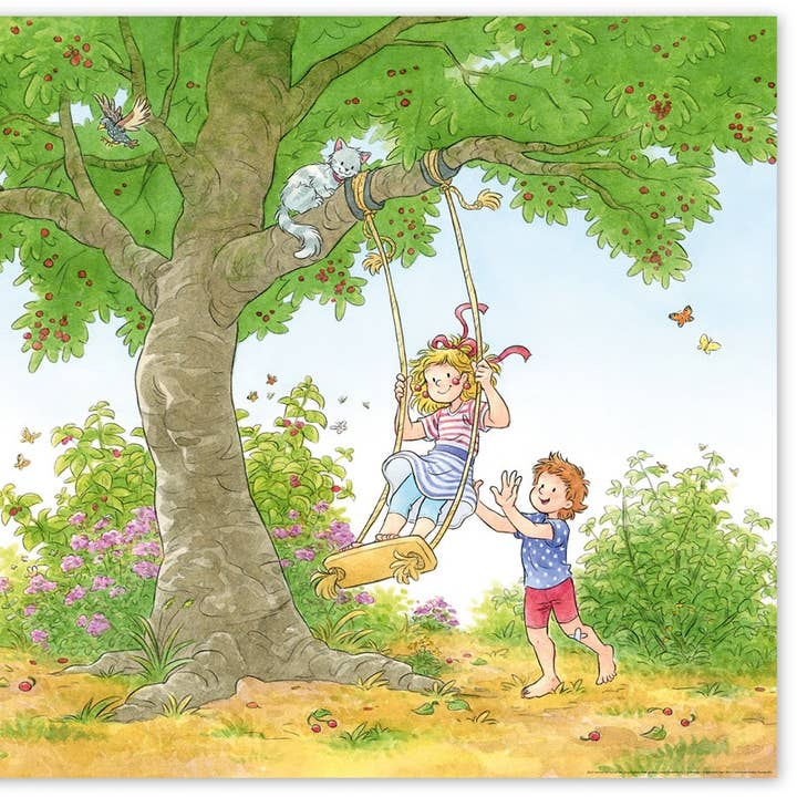 Conni - El columpio en el cerezo para venta al por mayor de BUCHPOSTER