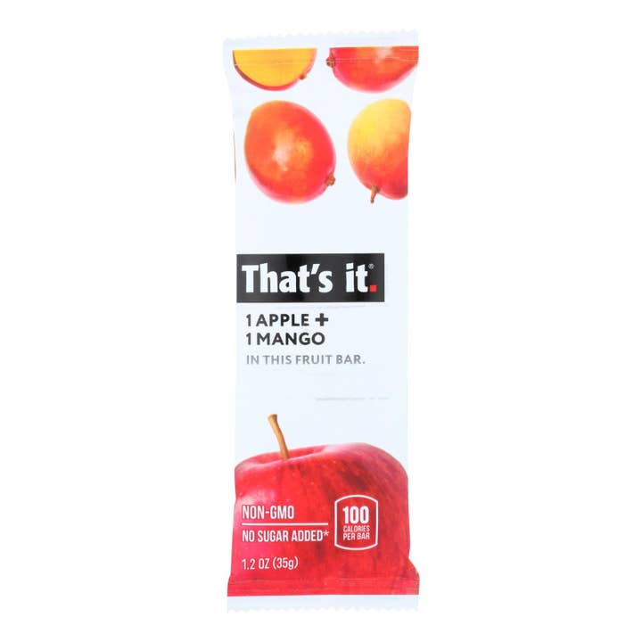 That's It Fruit Bar - Apple And Mango - Case Of 12 - 1.2 Oz for wholesale by Ware Spark