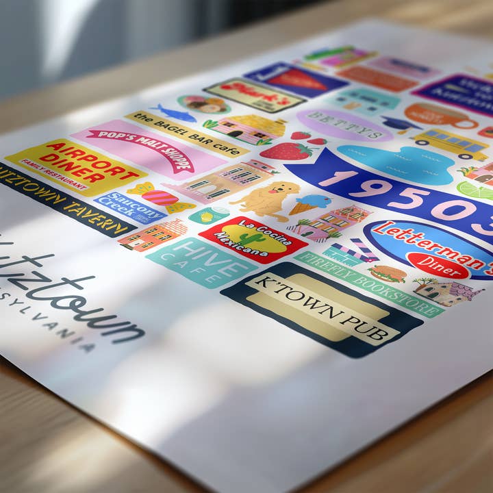 SochCo Designs - Wholesale Art Print - Kutztown, PA1