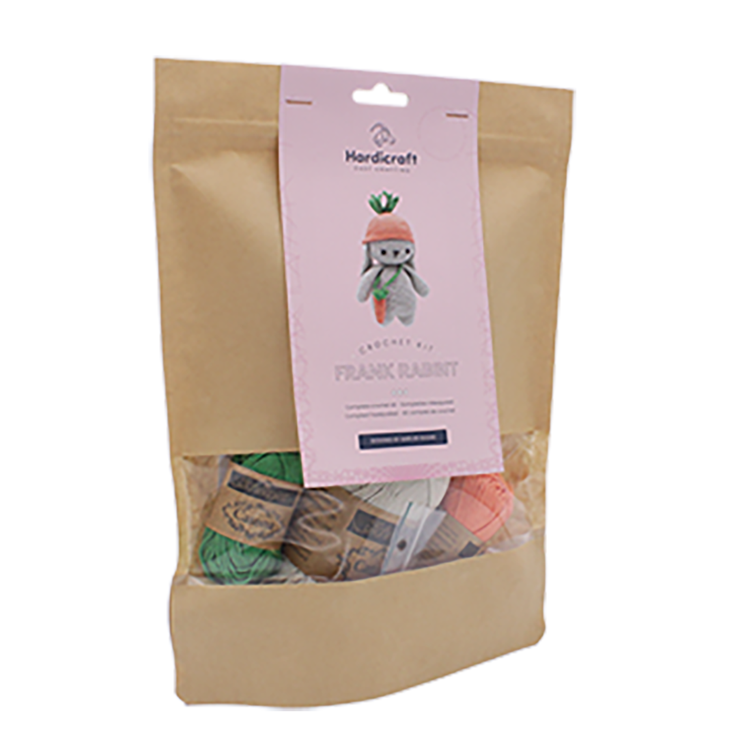 Hardicraft - Venta al por mayor Kit de manualidades - Kit de ganchillo DIY - Frank Rabbit5