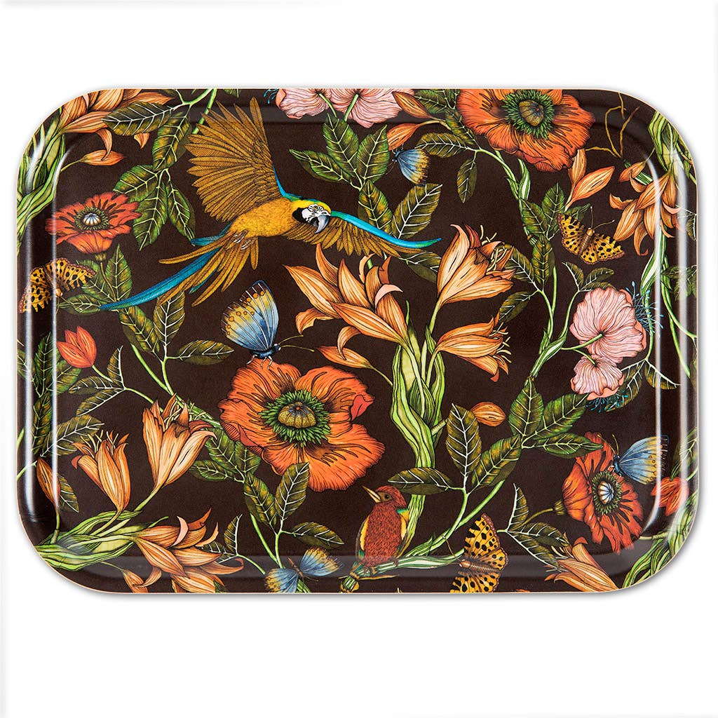 Nadja Wedin design - Wholesale Serving Tray - Tray 11x8” (27x20 cm) Parrot2