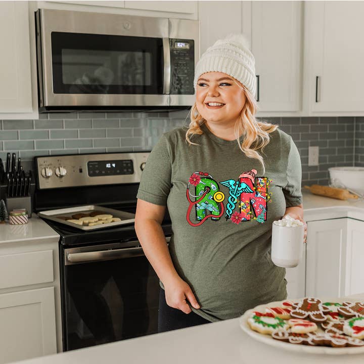 Holiday Nurse Unisex T-shirt for wholesale by Into The Desert