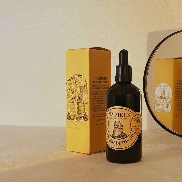 Napiers – wholesale Bath/body oil – Napiers Ginger Detox Oil4