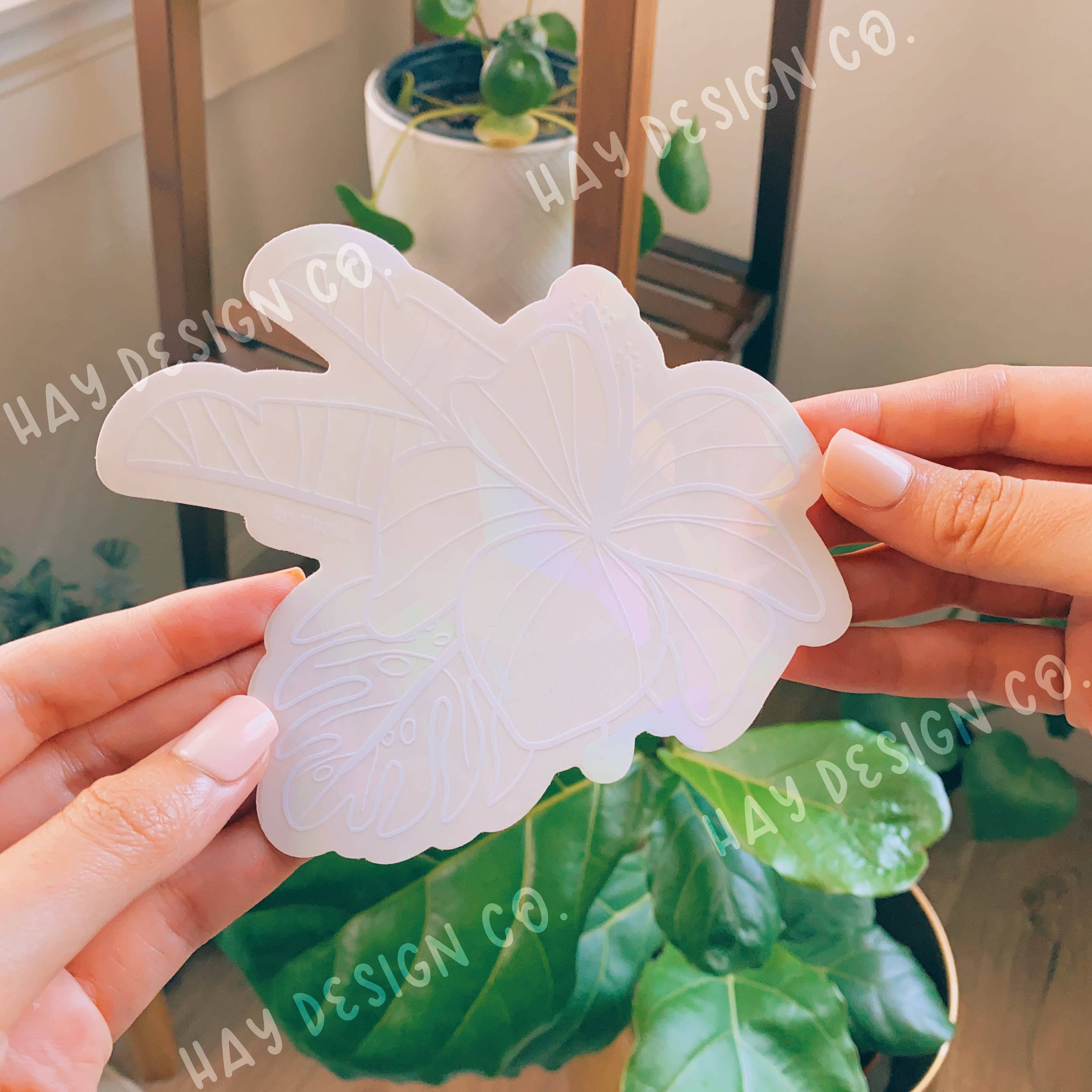 Hay Design Co. - Wholesale Suncatcher - Tropical Hibiscus Suncatcher4