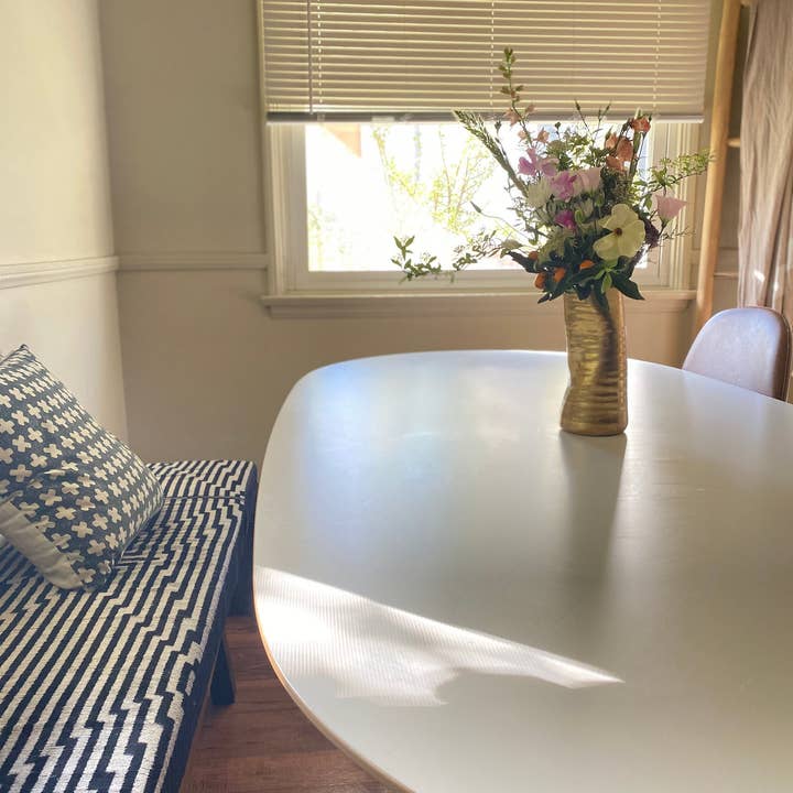 Samarra Home - Wholesale Bench - Custom Ikat Bench Cushion, Silk & Velvet Cushion Cover7