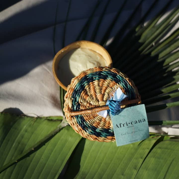 Africana Skincare - Wholesale Bar Soap - African Black Soap from Ghana calabash elephant grass cover