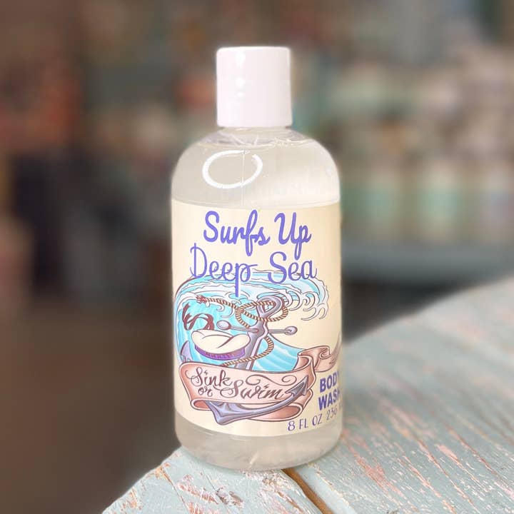 Deep Sea Body Wash - 8oz for wholesale by Surfs Up Candle