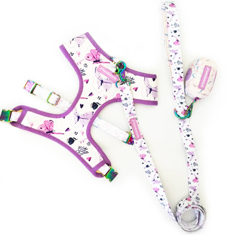 Frenchiestore - Wholesale Pet Harness - Dog - Dog Pet Reversible Health Harness | Magical Butterfly1