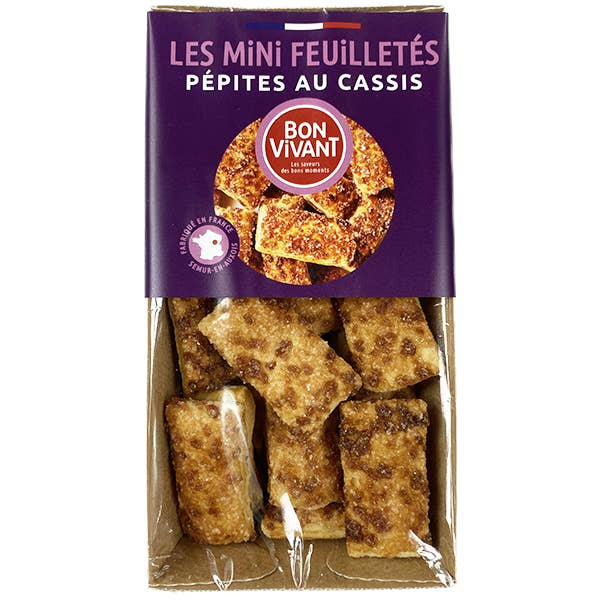 Blackcurrant Nuggets Caramelized Mini Sticks for wholesale by BON VIVANT