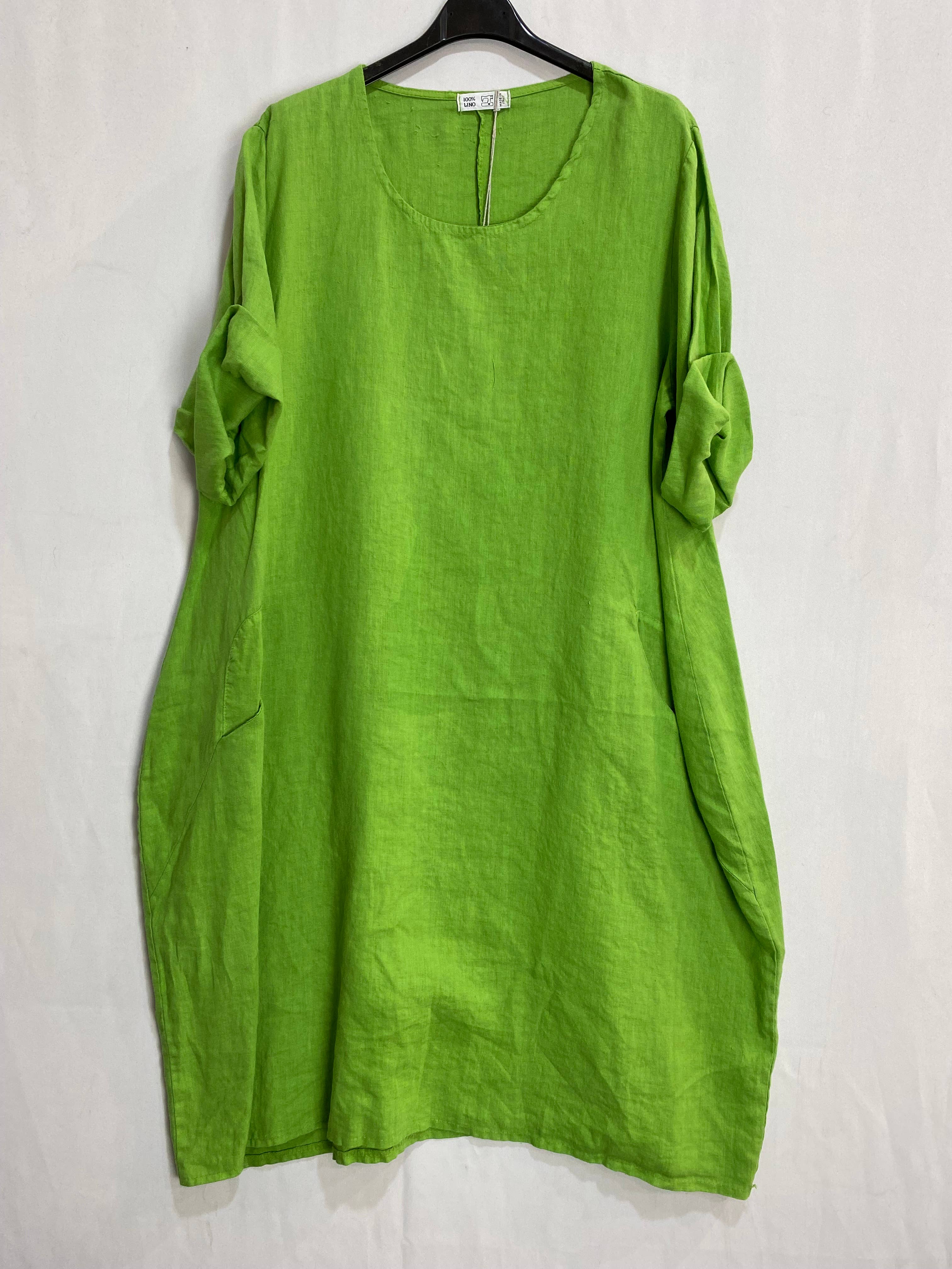 LINEN & COTTON HOUSE – Großhandel Kleid – Damen – Leinenkleid 167 Frühling Sommer Kollektion12