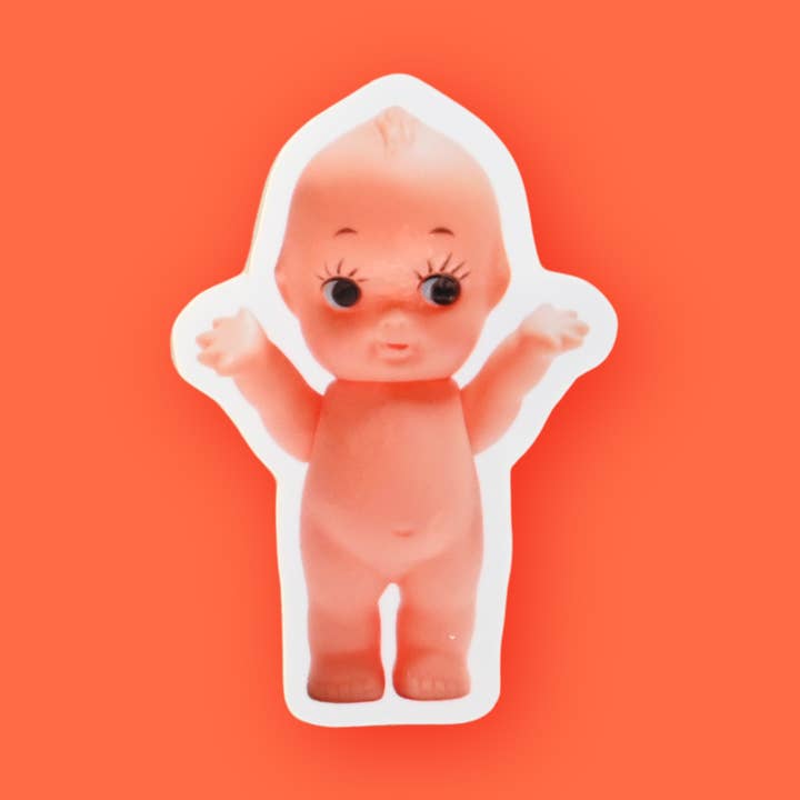 Kewpie Sticker for wholesale by Riley Grae